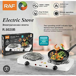 Hotplate Stove Cooktop Double Flat Burners Electric