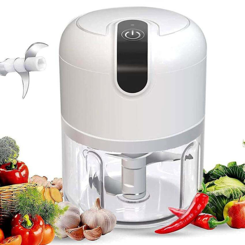 Garlic Chopper, Portable And USB Rechargeable