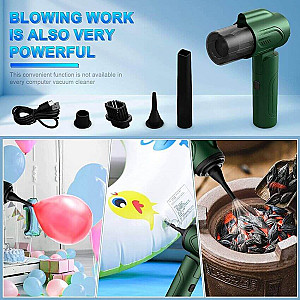  Car Vacuum Cleaner Wireless, Rechargeable 