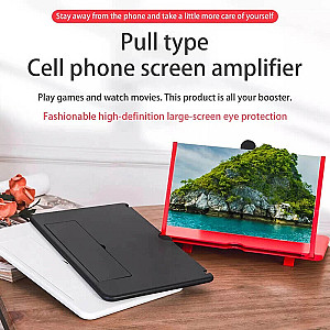 Mobile Portable 3d Hd Screen Enlarger Movies Amplifier