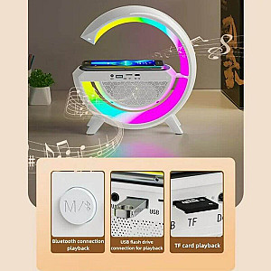 Table Lamp With Wireless Charger & speaker