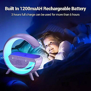 Table Lamp With Wireless Charger & speaker