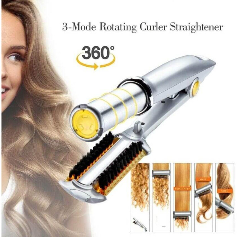 Hair Straightening & Curling Iron